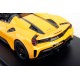 Ferrari 488 Pista Spider Giallo Tristrato with Nero Daytona Stripe 2018 Looksmart LS496D