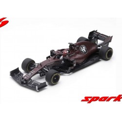 Alfa Romeo Sauber Ferrari C38 F1 Test Car Fiorano Circuit Shakedown 2019 Kimi Raikkonen Spark 18S458