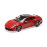 Porsche 911 992 Carrera 4S 2019 Red Minichamps 410069321