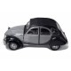 Citroen 2CV Charleston Grey Black IXO IXOPR8004B