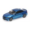 BMW M2 Competition 2019 Blue Metallic Minichamps 410026202