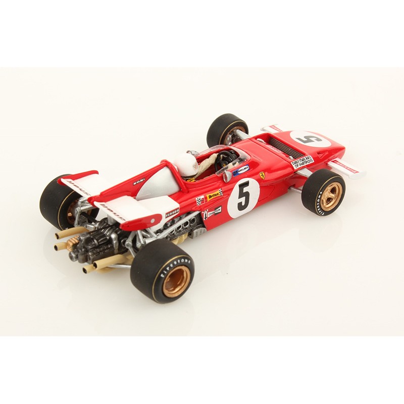Miniature Ferrari 312 B2 1971 - Clay Regazzoni - Échelle 1/43 (Altaya, Neuf)
