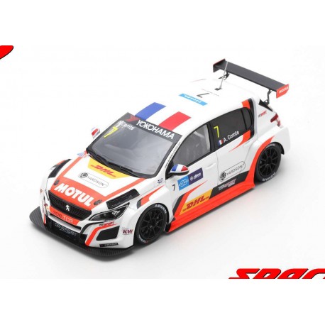 Peugeot 308 TCR 7 WTCR Macau GP Race 2 2018 Aurélien Comte Spark SA179
