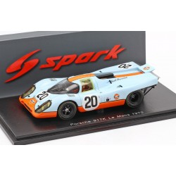Porsche 917 Gulf 20 24 Heures du Mans 1970 Spark S1969