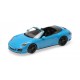 Porsche 911 991.2 Carrera 4 GTS Cabriolet 2017 Blue Minichamps 410067332