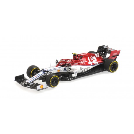 Alfa Romeo Sauber Ferrari C38 99 F1 Chine 1000th GP 2019 Antonio Giovinazzi Minichamps 417190399