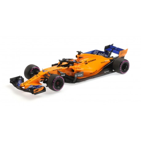 McLaren Renault MCL33 F1 Essais Abu Dhabi 2018 Lando Norris Minichamps 537183904
