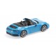 Porsche 911 992 Carrera 4S Cabriolet 2019 Blue Minichamps 410069332