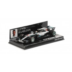 Mercedes F1 W09 EQ Power+ F1 Winner Brésil 2018 Lewis Hamilton Minichamps 417182044