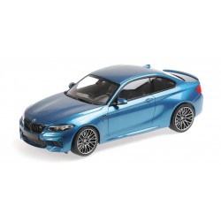 BMW M2 Competition 2019 Blue Metallic Minichamps 155028002