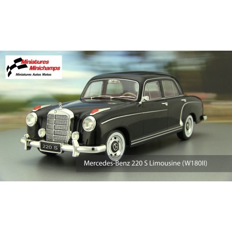 Mercedes 220S Limousine Black KK Scale KKDC180321
