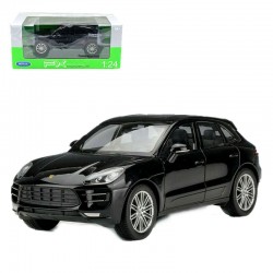 Porsche Macan Turbo Black Welly WEL24047black