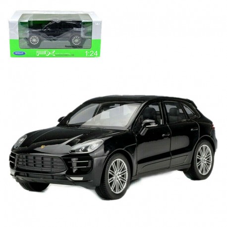 Porsche Macan Turbo Black Welly WEL24047black