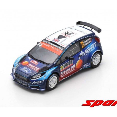 Ford Fiesta R5 21 Rallye Monte Carlo 2019 Winner WRC2 Greensmith Edmondson Spark S5982