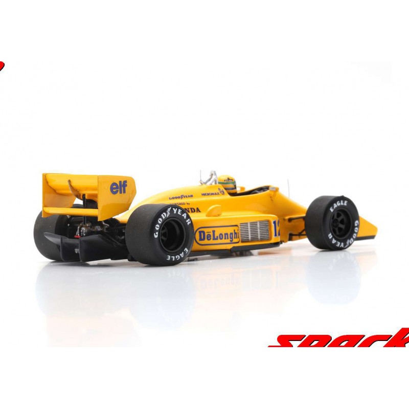 Lotus 99T 12 F1 Winner Monaco 1987 Ayrton Senna Spark S7131