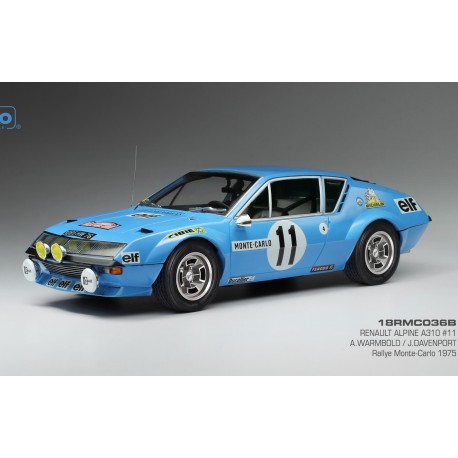 Alpine Renault A310 11 Rallye Monte Carlo 1975 Warmbold Davenport IXO 18RMC036B
