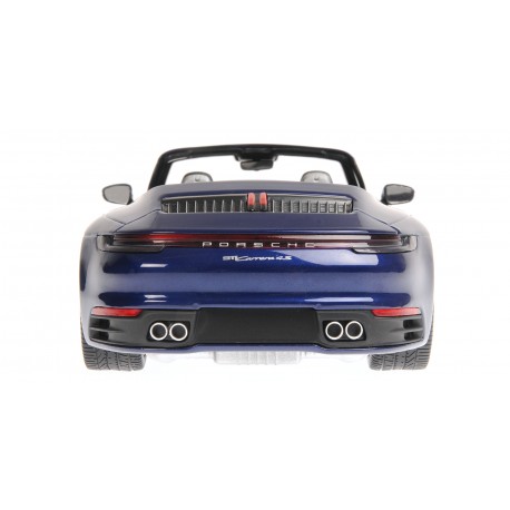 Porsche 911 Carrera 4S Cabriolet 2019 Blue Metallic Minichamps 155067332