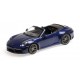 Porsche 911 Carrera 4S Cabriolet 2019 Blue Metallic Minichamps 155067332