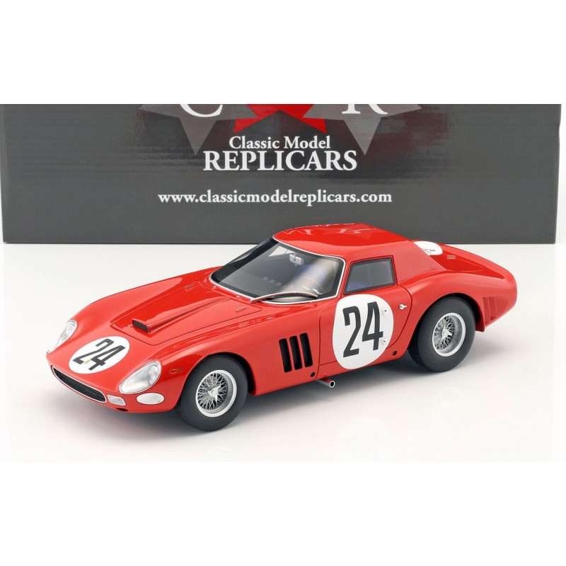 Miniature Ferrari 250 GTO N°24 – Vainqueur Des 24 Heures Du Mans 1964 – Échelle 1:43 – LE PHOENIX – Collection