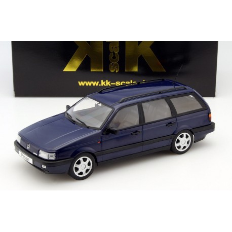 Volkswagen Passat B3 VR6 Variant 1988 Dark Blue Metallic KK Scale KKDC180073