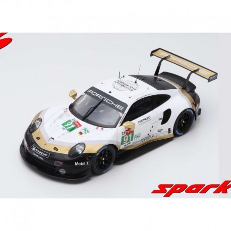 Porsche 911 RSR 91 24 Heures du Mans 2019 Spark 18S434