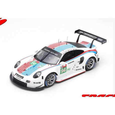 Porsche 911 RSR 94 24 Heures du Mans 2019 Spark 18S437
