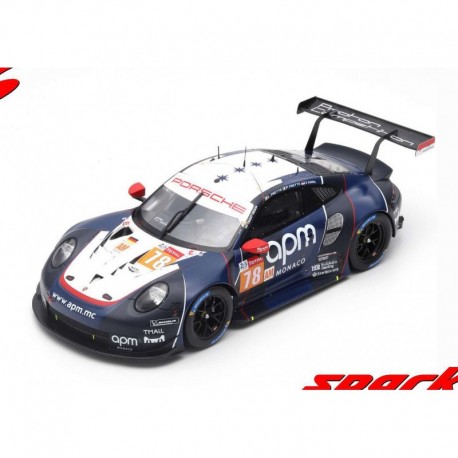 Porsche 911 RSR 78 24 Heures du Mans 2019 Spark 18S441