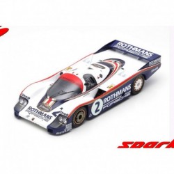 Porsche 956 2 2ème 24 Heures du Mans 1982 Spark 18S423
