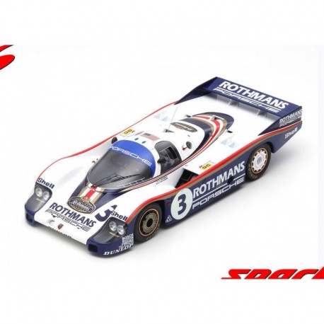 Porsche 956 3 3ème 24 Heures du Mans 1982 Spark 18S424