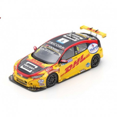 Honda Civic Type R TCR 9 Macau 2018 Tom Coronel Spark SA181