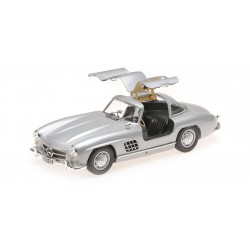 Mercedes Benz 300 SL W198 1955 Silver Minichamps 110037210