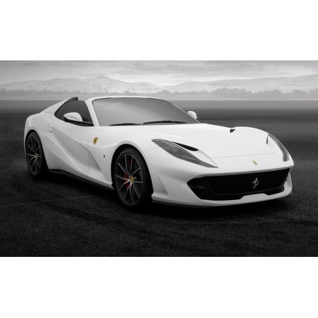 Ferrari 812 GTS 2019 Bianco Cervino Looksmart LS516C