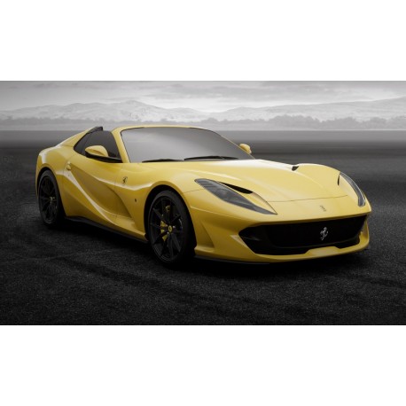 Ferrari 812 GTS 2019 Giallo Tristrato Looksmart LS516D