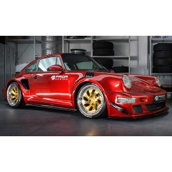 Porsche 964 Prior Design Custom Widebody Soul Red Premium Metallic GT Spirit GT277