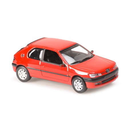 Peugeot 306 1998 Red Maxichamps 940112800