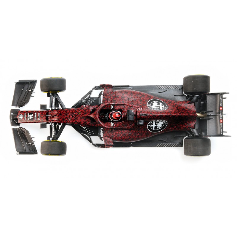 Kimi Raikkonen Shakedown 2019 1/43 Spark Alfa Romeo C38 - Collection