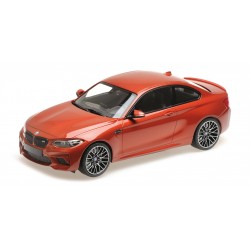 BMW M2 Competition 2019 Orange Metallic Minichamps 155028004
