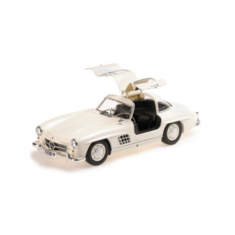 Mercedes Benz 300 SL W198 1955 White Minichamps 110037217