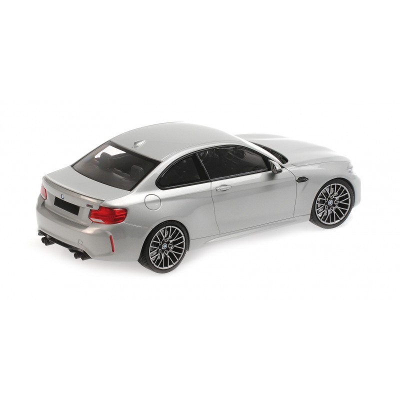 BMW M2 Competition 2019 Silver Minichamps 155028005 - Miniatures Autos ...