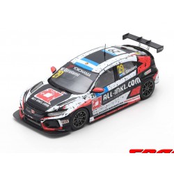 Honda Civic Type R TCR 29 WTCR Winner Hungaroring Race 1 2019 Néstor Girolami Spark S8955