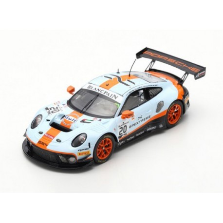 Porsche 911 GT3R 20 Winner 24 Heures de Spa Francorchamps 2019 Spark SB251