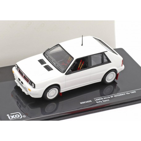 Lancia Delta HF Integrale 16V Plain Body Version 1989 White IXO MDCS026