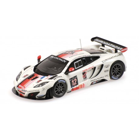 McLaren MP4/12C GT3 12 24 Heures de Spa Francorchamps 2013 Minichamps 437121312