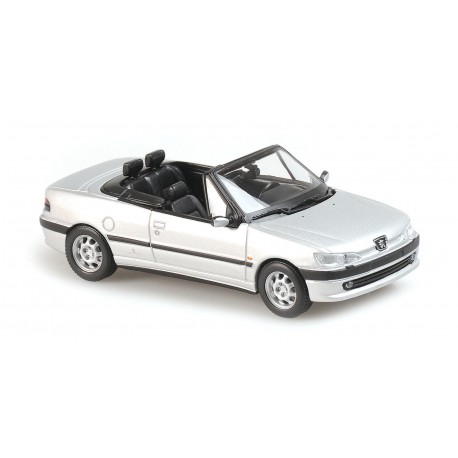 Peugeot 306 Cabriolet 1998 Silver Maxichamps 940112832