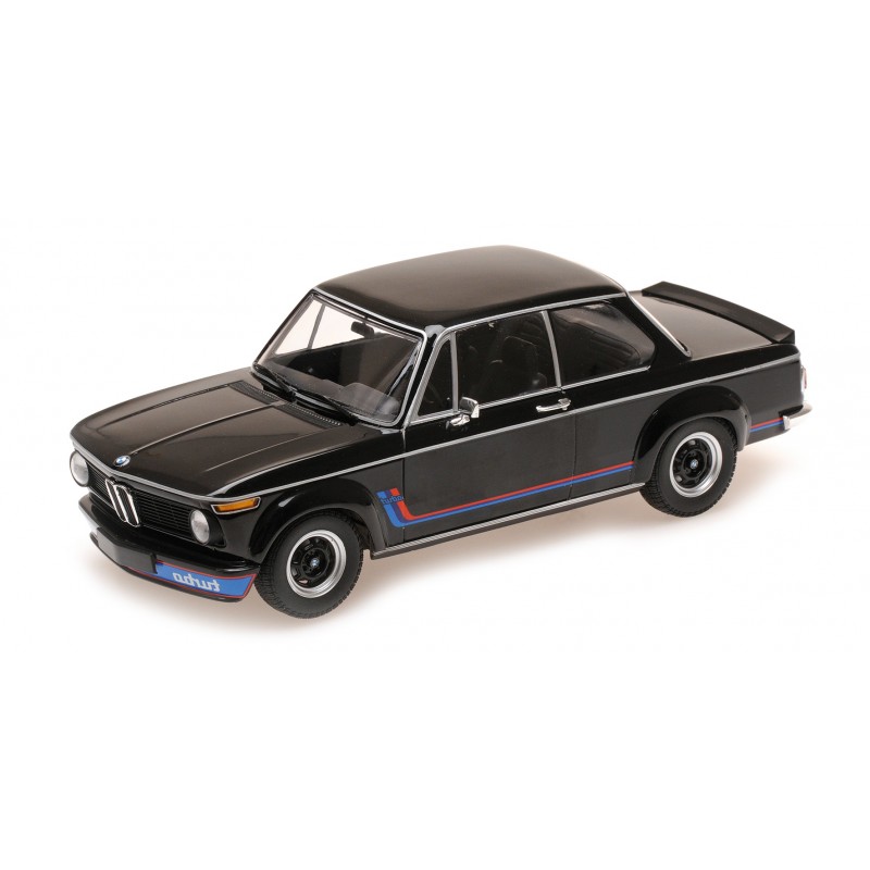 MINICHAMPS BMW 2002 turbo ミニカーセット BMW 2002 Turbo 1973 Black Minichamps 155026204 - Miniatures