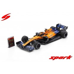 McLaren Renault MCL34 55 F1 with pitboard USA 2019 Carlos Sainz Jr Spark S6050