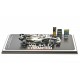 Mercedes F1 W10 EQ Power+ 44 F1 USA 2019 Lewis Hamilton special base with pitboard Spark S6099