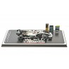 Mercedes F1 W10 EQ Power+ 44 F1 USA 2019 Lewis Hamilton special base with pitboard Spark S6099