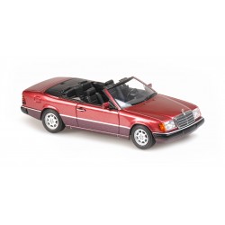 Mercedes Benz 300 CE A124 1991 Red Metallic Maxichamps 940037030