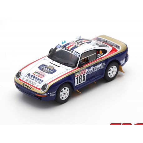 Porsche 959 185 Rallye Paris Dakar 1985 Ickx - Brasseur Spark S7817